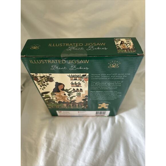 500 Pcs Puzzle Jigsaw 'Plant Babies' Table Games Illustrated 24” x 18” G… - Picture 10 of 10